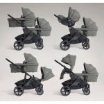 Joie versiti™ 多功能單/雙人嬰兒手推車 (灰綠色)